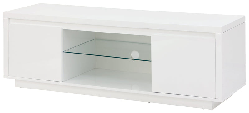 Polar High Gloss Led Large TV Unit White