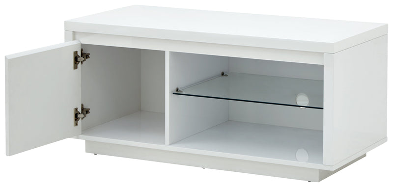 Polar High Gloss Led TV Unit White