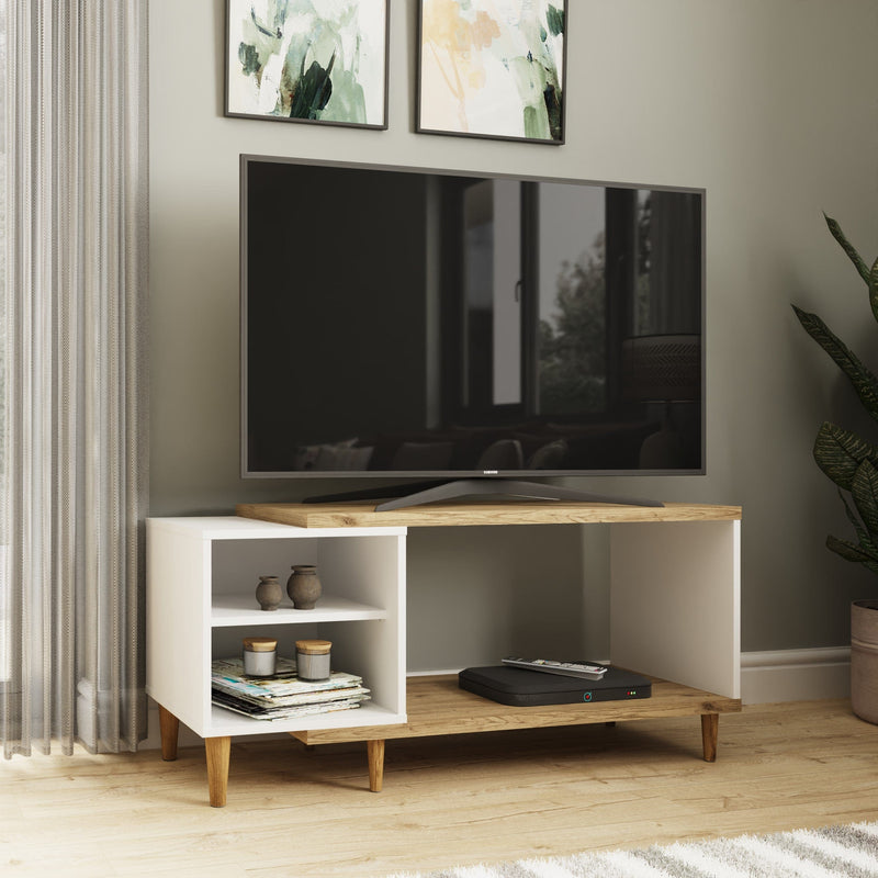 Presto Tv Unit Vienna Oak/White