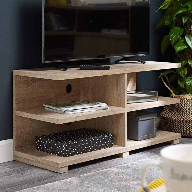 Oslo TV Unit Pale Washed Oak