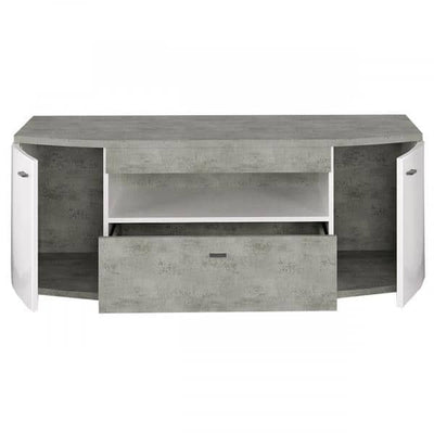 Rondo TV Cabinet 03 [Concrete Grey]