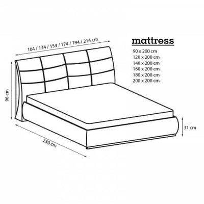 Apollo S Upholstered Bed