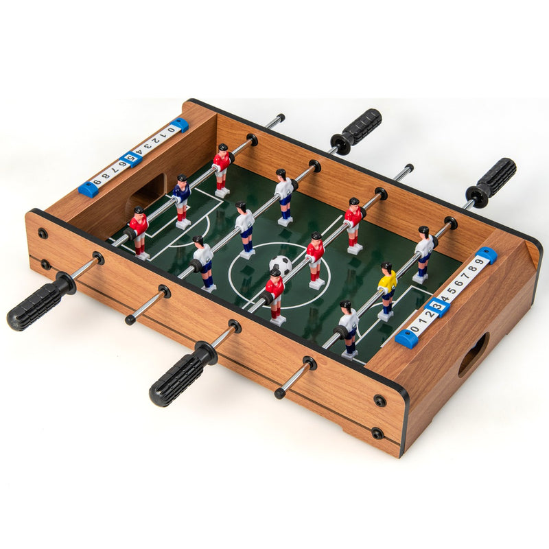 Mini Football Table for Double Player-Brown