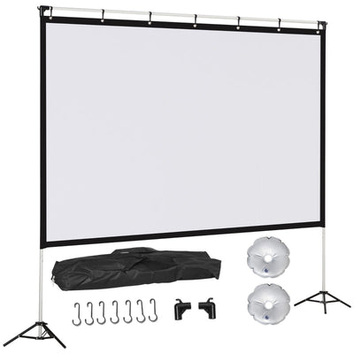 Projector Screen And Stand, Presentation