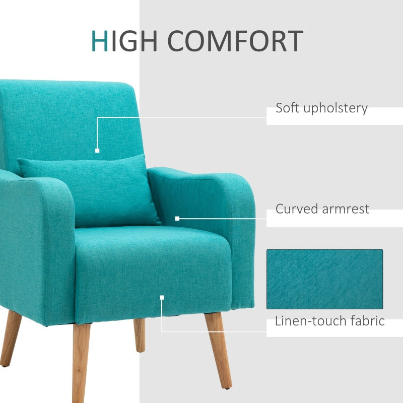 Accent Chair, Teal