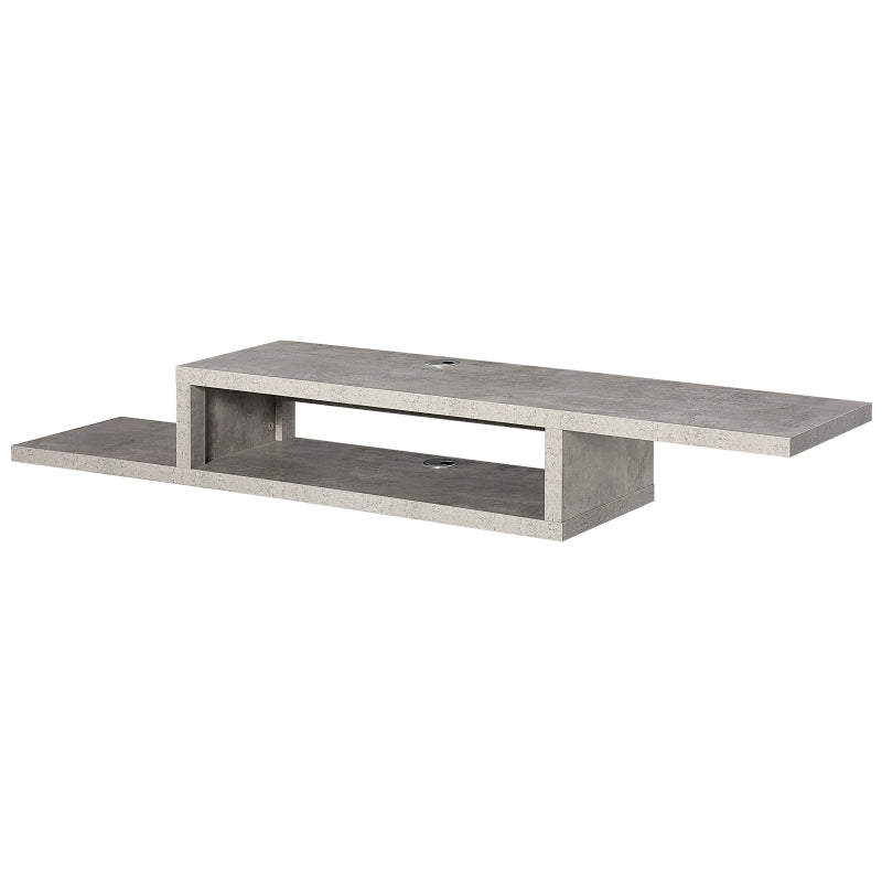 Floating TV Unit, Grey