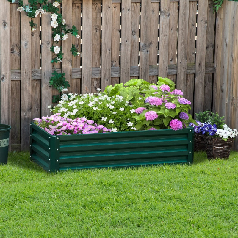 Raised Beds For Garden- Green