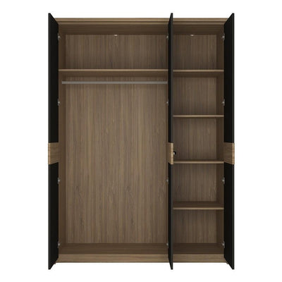 Monaco 3 door wardrobe with mirror door