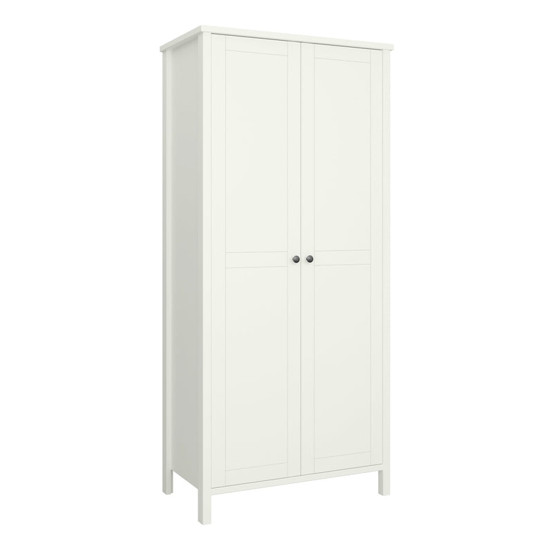 Tromso 2 Door Robe Off White