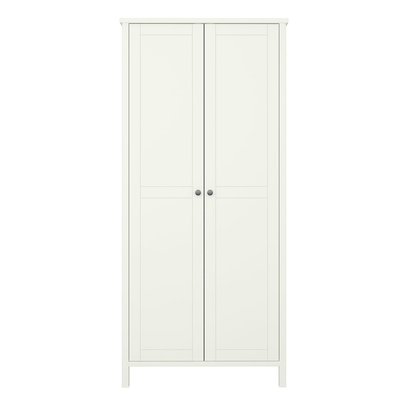 Tromso 2 Door Robe Off White