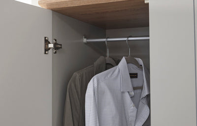 Kendal 3 Door 3 Drawer Wardrobe Grey