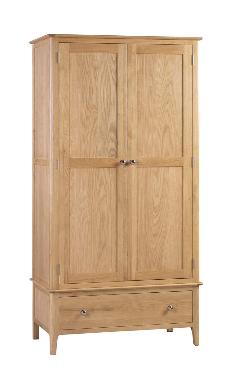 Cotswold 2 Door 1 Drawer Wardrobe