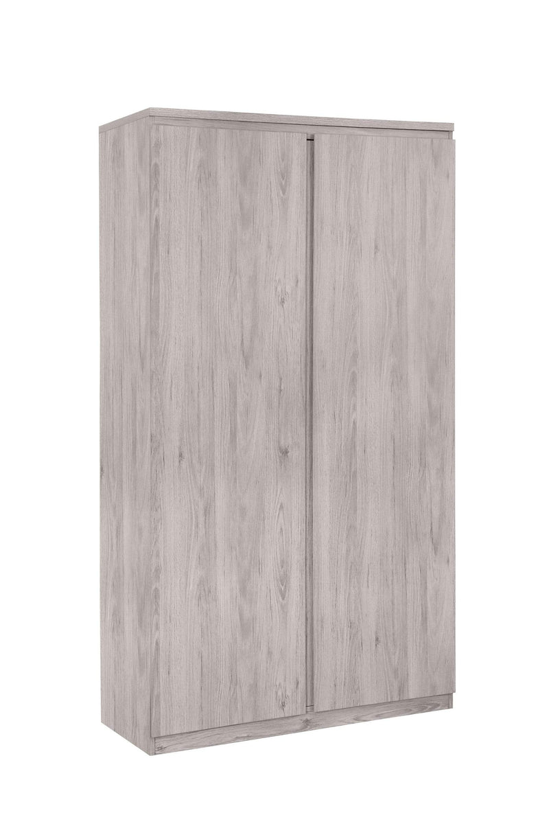 Jupiter  2 Door Wardrobe Grey Oak