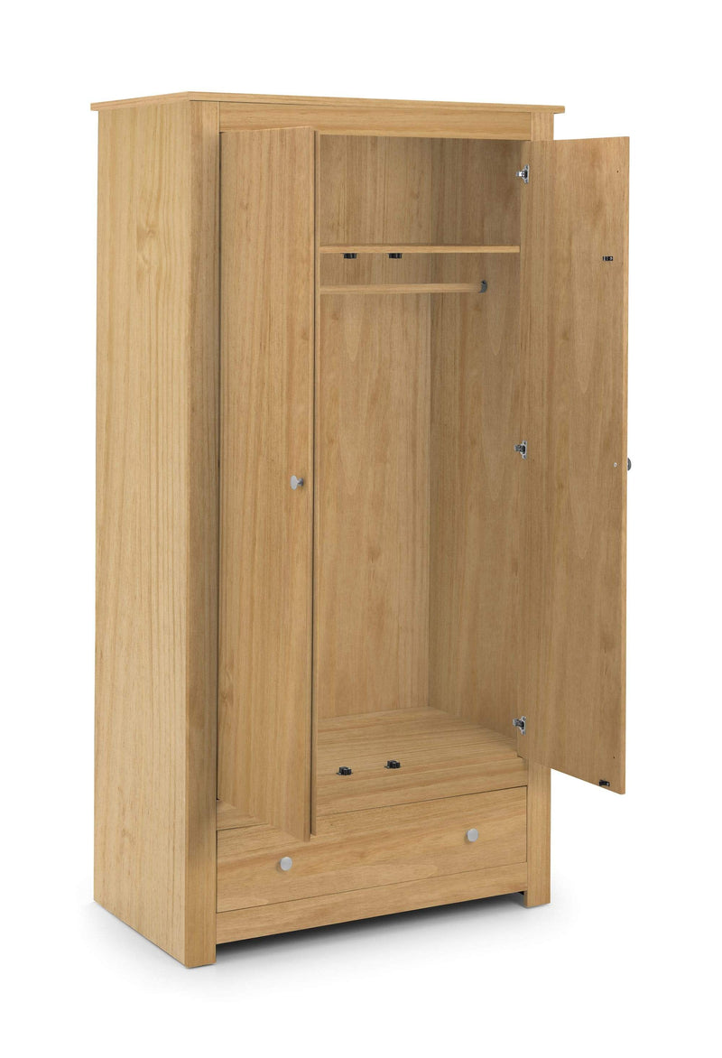 Radley Wardrobe - Waxed Pine