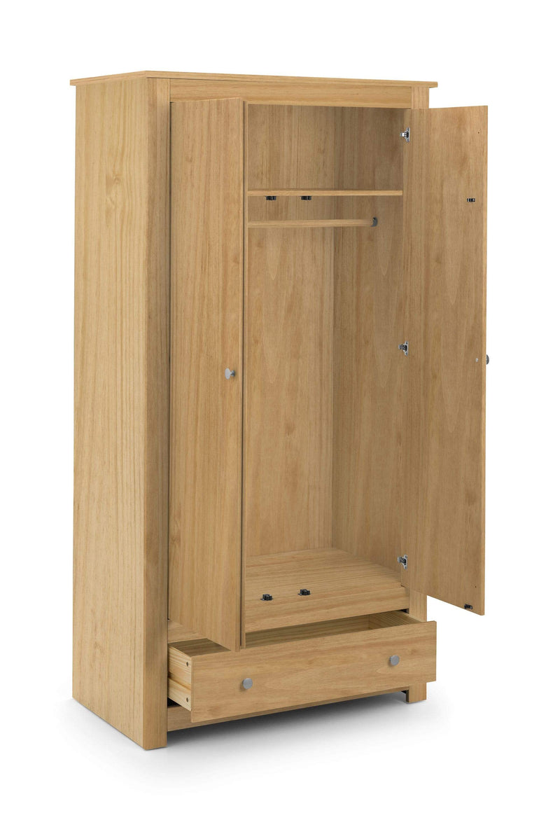 Radley Wardrobe - Waxed Pine