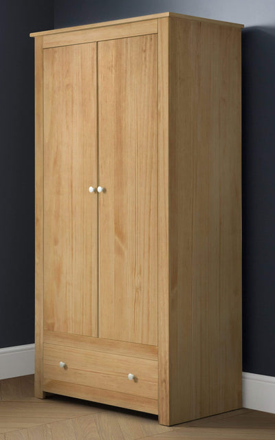 Radley Wardrobe - Waxed Pine