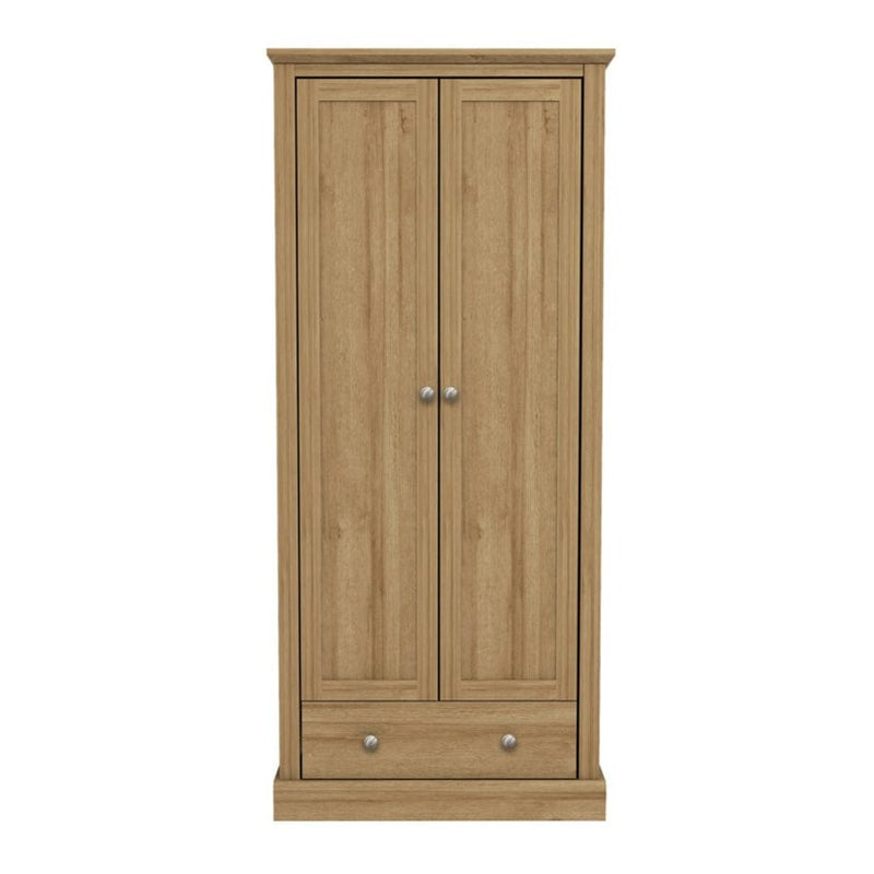 Devon 2 Door Wardrobe Oak