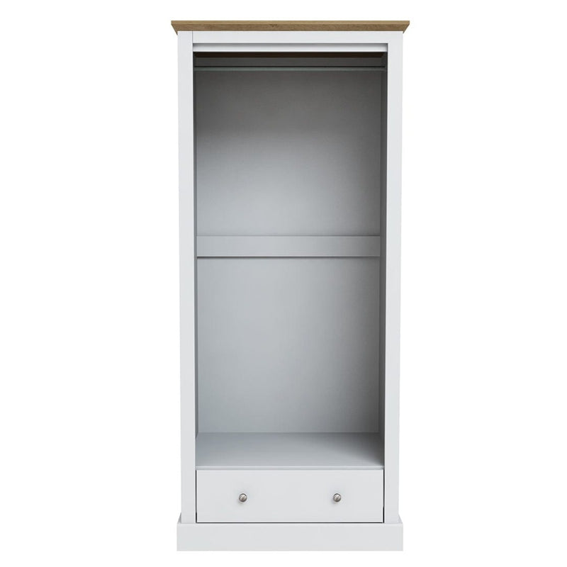 Devon 2 Door Wardrobe White