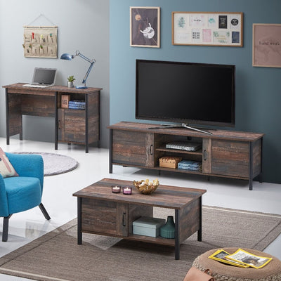 Willow TV Stand Dark Oak