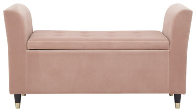 Genoa Window Seat Blush Pink Fabric