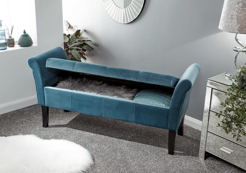 Osborne Window Seat Teal