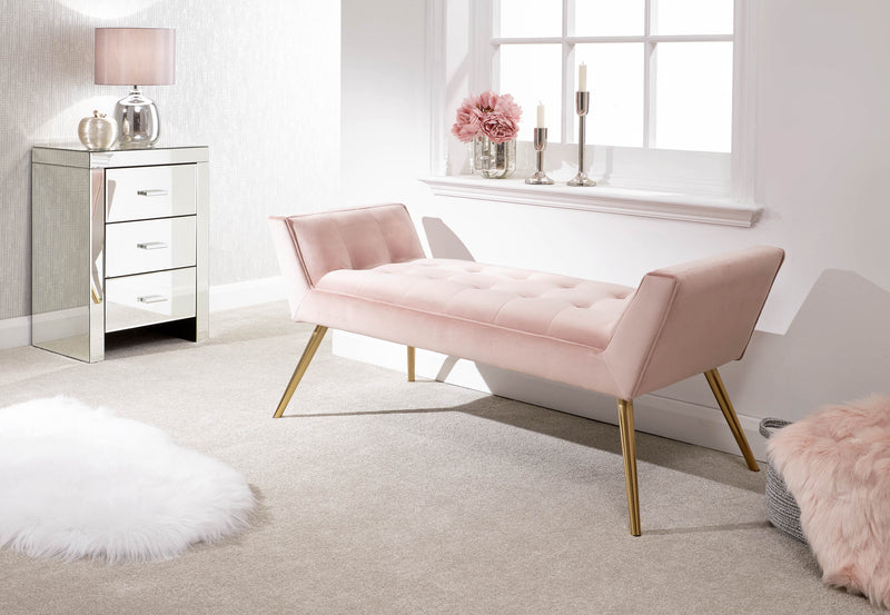 Turin Window Seat Blush Pink - GFW