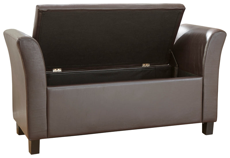 Verona Window Seat Brown Pu