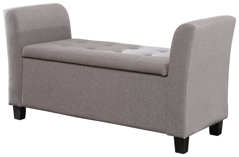 Verona Window Seat Grey Fabric