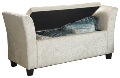 Verona Window Seat Oyster Crushed Velvet