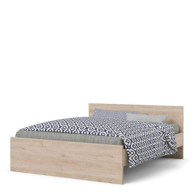 Naia Euro King Bed (160x200) Jackson Hickory Oak structure