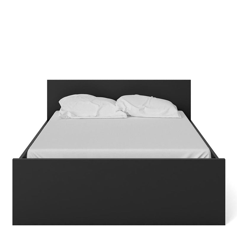 Naia - Naia Double Bed 4ft6 (140 x 190) in Black Matt