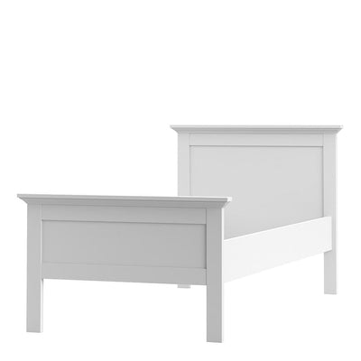 Paris - Single Bed (90 x 200) in White