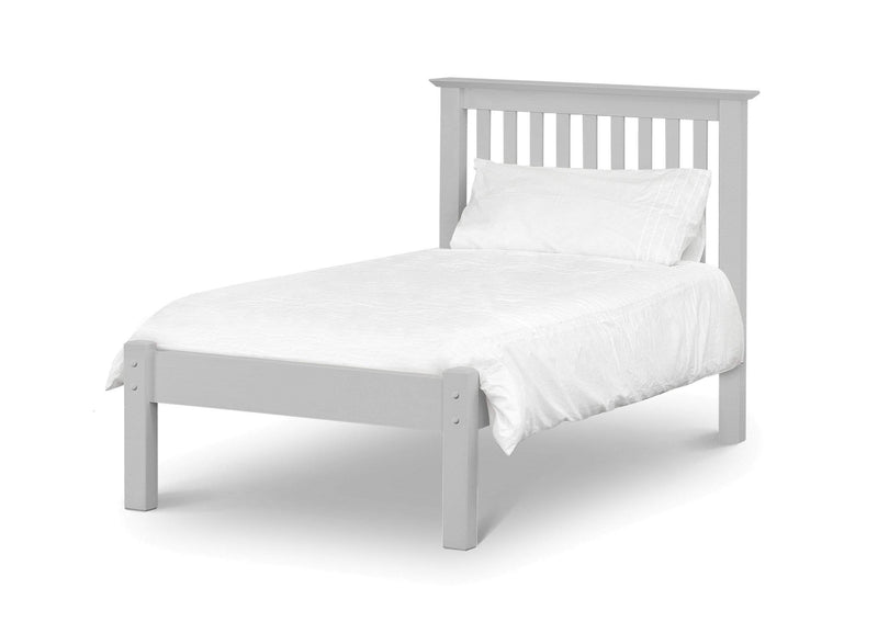 Barcelona Bed Lfe - Dove Grey - Wood - Dove Grey