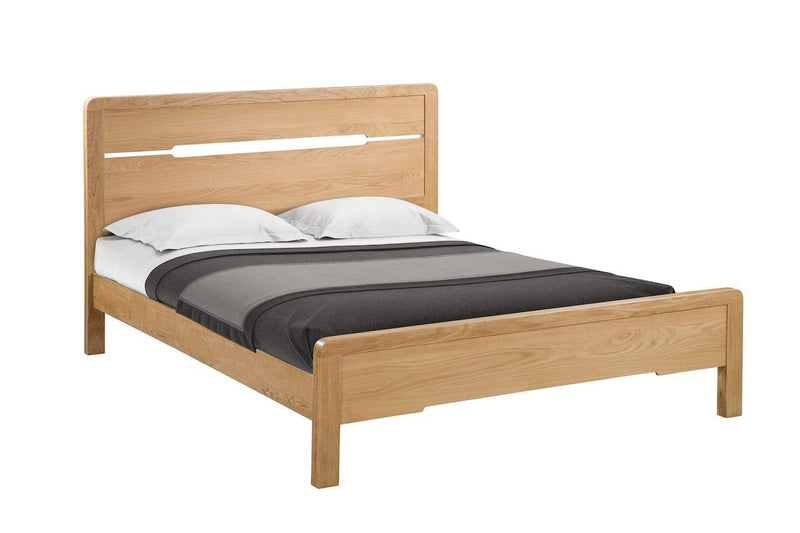 Curve Double Bed - Curve - Oak