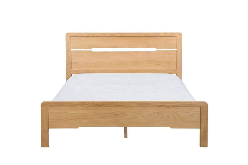 Curve Double Bed - Curve - Oak