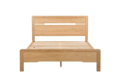 Curve Double Bed - Curve - Oak