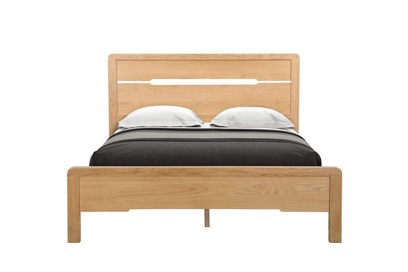 Curve Double Bed - Curve - Oak