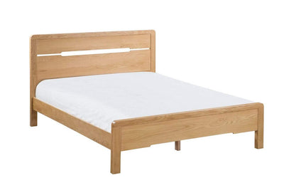 Curve Double Bed - Curve - Oak