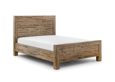 Hoxton Wooden Bed - Rustic Oak