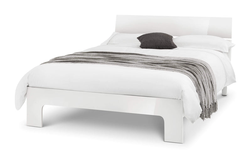 Manhattan Bed - Manhattan - White High Gloss