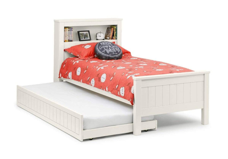 Maine Bookcase Bed Surf White