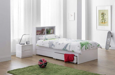 Manhattan Bookcase Bed 90Cm