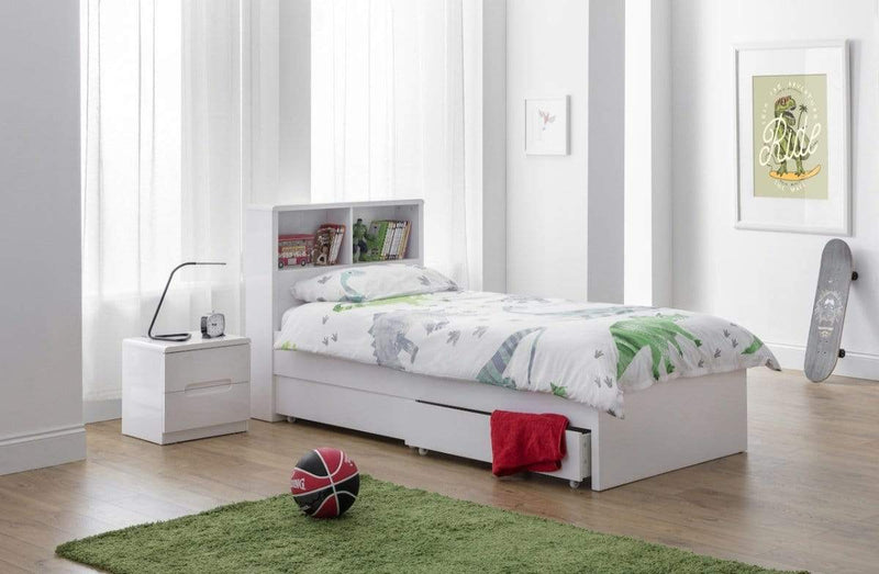 Manhattan Bookcase Bed 90Cm