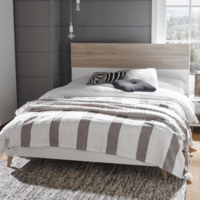 Stockholm Bed - White Oak