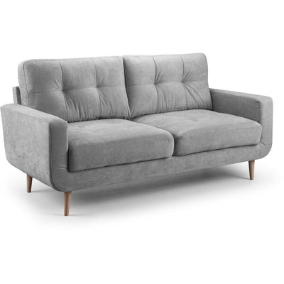 Aurora Soft Linen Grey 2 & 3 Seater Sofa Set