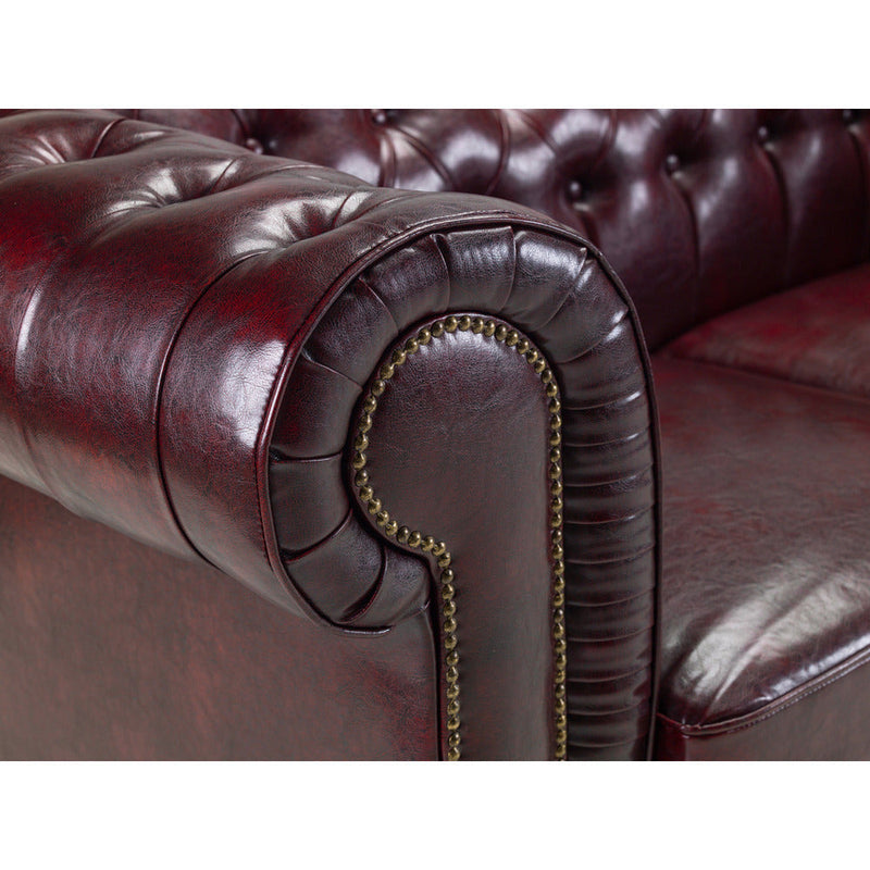 Chesterfield Leather Armchair