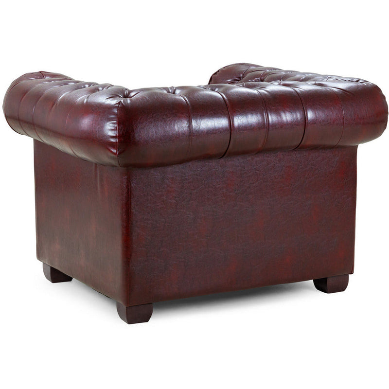 Chesterfield Leather Armchair