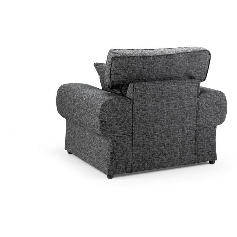 Wilcot Grey Soft Textured Armchair