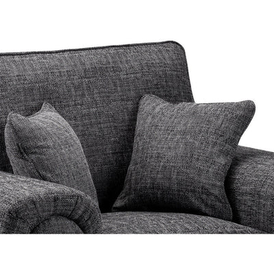 Wilcot Grey Soft Textured 2 Seater Sofa