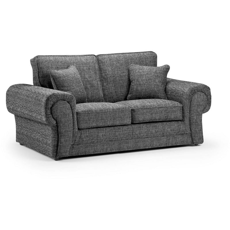 Wilcot Grey Soft Textured 2 Seater Sofa